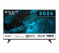 Nilait Prisma Smart TV 43 Pulgadas, 4K UHD LED, WebOS, HDR, WiFi, Control por Voz, Televisor 4K, Ultra HD