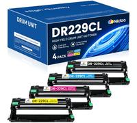 Nildoa DR229CL - Unidad de tambor de repuesto para tóner Brother TN-229 | MFC-L3780CDW HL-L3280CDW HL-L3220CDW MFC-L3720CDW MFC-L3765CDW HL-L3295CDW HL-L3300CDW Impresora (paquete de 4)