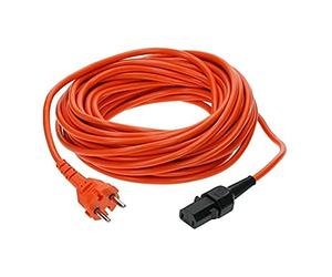 Nilfisk 107402901 - Cable de alimentación extraíble (15 m), Color Naranja