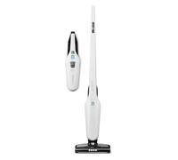 Nilfisk Aspiradora Easy 2 en 1 - Aspirador Vertical y Aspirador de Mano - Aspirador sin Cable y sin Bolsa para Suelos, Alfombras y Escritorios - Blanca (20 V)
