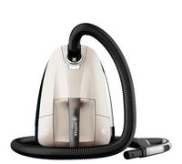 Nilfisk Aspiradora Elite con Cable y Filtro HEPA - Champagne (CHCO14P10A1) | Aspirador de trineo potente, con bolsa. Apta para suelos y alfombras. Anti-alérgenos, elimina ácaros y pelos de mascotas