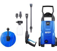 Nilfisk Hidrolimpiadora de Alta Presión C 110 Bares - Mini Limpiadora + Pulverizador de Espuma + Limpiador de Patios Compact (1400 W)