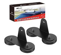 Nilight 2 Soportes de Montaje para Barra de luz led con Base magnética, Potente Soporte de Ventosa para Montaje de Barra de luz led Recta, Curva o Lateral en el capó o Techo