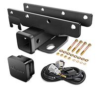 Nilight JK61A Kit de Receptor de Enganche para Remolque de Parachoques Trasero de 2 Pulgadas, Compatible con Jeep Wrangler JK 20072018 de 4 Puertas y 2 Puertas ilimitadas, con arnés de cableado de