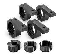 Nilight Kit de 4 soportes para barra de luz led, montaje horizontal, compatible con barras de protección de 2.5, 3.8, 4.4 y 5.1 cm, jaulas antivuelco, abrazaderas para ATV, UTV y camiones