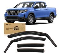 Nilight Protectores de Lluvia en Canal para Honda Ridgeline 2017, 2018, 2019, 2020, 2021, 2022, 2023, 2024, deflectores de Ventana Originales, 4 Unidades
