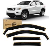Nilight Protectores de Lluvia en Canal para Jeep Grand Cherokee 2011 2012 2013 2014 2015 2016 2017 2018 2019 2020, 4 Unidades