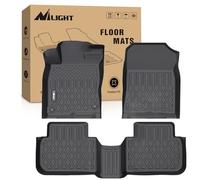 Nilight Tapetes de TPE para Honda Civic 2022 2023 2024, revestimientos de Piso Resistentes de Ajuste Personalizado para Todo Tipo de Clima