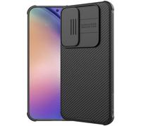 Nillkin CamShield Funda para Samsung Galaxy A55 - Cubierta Trasera con la Cámara Deslizante - Protección de la Cámara Extra - Negro