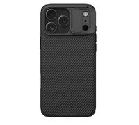 Nillkin CamShield Pro - Funda para Apple iPhone 17 Pro MAX, Funda híbrida de policarbonato + TPU con Protector de cámara Deslizante, Defensa de Esquina de Bolsa de Aire y Elegante Acabado antihuellas