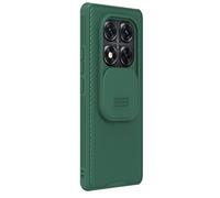 Nillkin CamShield Pro Series - Carcasa para Xiaomi Redmi Note 14 Pro, Color Verde Oscuro