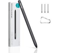 Nillkin EMR Stylus Pen con Borrador Digital, Soporte para 4.096 Niveles de Presión, Lápiz para Tablet de Samsung Galaxy Tab S9+ S9 Ultra S8 Plus S7 S6, 3 Puntas de Repuesto（Negro）