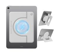 NILLKIN FlexWing Soporte Magnético para iPad,para Tablets de 9,7-11 Pulgadas,Multi-Angulo Ajustable,Material de Cuero,Función de Succión Magnética,Soporte Delgado y Ligero para iPad-Gris