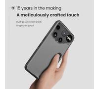 Nillkin For Nothing Phone 3a Pro / 3a / 3 5G funda Super Frosted Pro suave TPU duro PC protección contraportada para Nothing Phone 3 Frosted Black