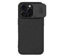 Nillkin Funda deslizante CamShield Pro para iPhone 16 Ultra Elegante, Negro
