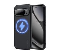 Nillkin Funda Magnetic para Pixel 10 Pro,Compatible con MagSafe, Antideslizante, Slim Fit, para Google Pixel 10/10 Pro,Negro
