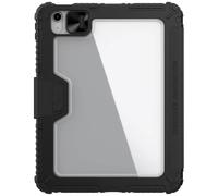 Nillkin Funda para Apple iPad de 10.9 pulgadas 2022 Bumper Pro de cuero para cámara deslizante Camshield Protect Stand Smart Wake & Sleep Portalápices Color negro