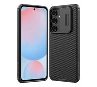 Nillkin Funda para Galaxy S24 FE, CamShield Pro Funda Protector de Cámara con Deslizante, Resistente a Los Golpes, Compatible con Samsung S24 FE 5G 6.7" 2024 -Negro