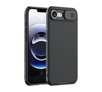 Nillkin Funda para iPhone 16e, Antiimpacto y Antiarazones, con Protección para Cámaras, Funda para Teléfono Móvil iPhone SE 4 2025 5G - Negro