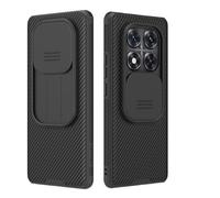 Nillkin - Funda para Xiaomi Redmi Note 14 Pro, funda protectora delgada con protector de cámara, policarbonato duro TPU ultrafino, antiarañazos, para Xiaomi Redmi Note 14 Pro (Redmi Note14 Pro, negro)