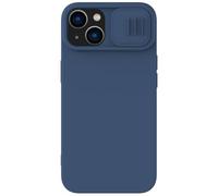 Nillkin Funda Protectora De Silicio Magnético Sedoso Absorción De Golpes para iPhone 12 Pro MAX 6.1 Pulgadas - Azul Marino