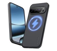 Nillkin Magnética Funda para Google Pixel 10 &10 Pro,Carcasa Rígida PC+TPU con Protección contra Golpes, Funda Delgada Resistente para Accesorios/Cargador Magnético - Negro
