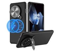 Nillkin Magnética Funda para OnePlus 13 5G,Camshield Prop Funda con Cubierta de Cámara Upgrade Ultra Delgada Carcasa Resistente a los Golpes con Función Soporte para One Plus 13 6.82" 5G-Negro