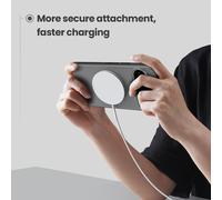 Funda Nillkin para Google Pixel 11, 10 Pro XL/10 Pro/10/9 Pro/9 5G, con acabado mate, adaptador magnético Pro y compatibilidad con MagSafe, cubre toda la parte trasera. Mag Clear Black