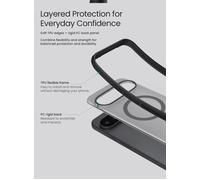 Funda Nillkin para Google Pixel 11, 10 Pro XL/10 Pro/10/9 Pro/9 5G, con acabado mate, adaptador magnético Pro y compatibilidad con MagSafe, cubre toda la parte trasera. Mag Clear Black
