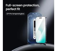 Nillkin para iPhone 16 17 Pro Max / 17 Air Glass CP + Pro vidrio templado 2.5D 9H dureza Protector de pantalla de cubierta completa para 16 Plus CP PRO