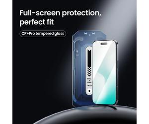 Nillkin para iPhone 16 17 Pro Max / 17 Air Glass CP + Pro vidrio templado 2.5D 9H dureza Protector de pantalla de cubierta completa para 16 Plus CP PRO