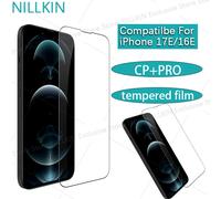 Nillkin para iPhone 16E/iPhone 17E CP+PRO, Película Protectora de Vidrio Templado a Prueba de Explosiones, Película Protectora de Alta Definición Black