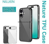 Nillkin para iPhone 17Air/iPhone 17 Nature TPU Pro funda transparente y minimalista a prueba de golpes funda protectora para teléfono White