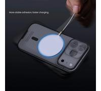 Para iPhone 18 Pro Max / 17 Pro Max, funda magnética Nillkin CamShield Pro con cubierta deslizante para proteger la cámara y facilitar la carga. Cam Mag Black
