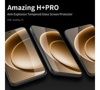 Nillkin para OnePlus 15 5G increíble H + PRO 2.5D 9H dureza película de vidrio templado Protector de pantalla antiexplosión para One Plus 15 H Plus Pro