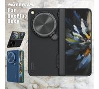 NILLKIN para OnePlus funda abierta Camshiled Pro Kickstand duro pc TPU marco cubierta de lente abierta 5G Camshield Black