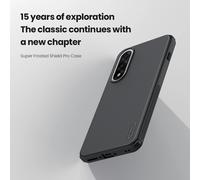 Nillkin para OnePlus Nord 5 5G funda 360 cubierta trasera de PC dura completa Super Frosted Pro fundas de protección de parachoques de marco suave Frosted Black