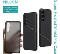 Nillkin para Samsung Galaxy S25 FE Super Frosted Shield Pro funda TPU PC carcasa trasera dureza a prueba de golpes funda protectora Black
