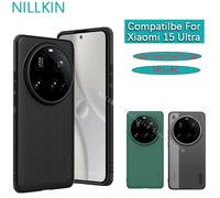 Nillkin para Xiaomi 15 Ultra Super Frosted Shield Pro carcasa dura protectora airbag funda protectora para teléfono Black