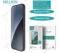 Nillkin para Xiaomi 17 Max 17 Pro Max/17 Ultra H+PRO, película protectora de media pantalla de vidrio templado de alta definición a prueba de explosiones For Mi 17 Ultra