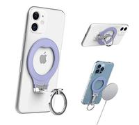 Nillkin Soporte Anillo Móvil Magnético Magsafe, Agarre Ajustable para Teléfono 360°, Compatible con iPhone 13 Pro max/12/12 Pro/12 Pro Max/12 Mini, Samsung Galaxy S22 Ultra/S22 Plus/S22/S21, Púrpura