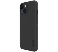 Nillkin Super Frosted Shield Pro Series - Funda diseñada para Apple iPhone 15 (sin Recorte de Logotipo), Color Negro