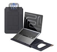 Nillkin15-16 Pulgadas Funda Portátil con Soporte Ajustable Mango magnético para MacBook Pro 16 M5/M4/M3/M2/M1 2025-2019, XPS 15, MacBook Pro 15 2015-2012