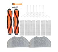 Nilnyvda Kits de filtros de Cepillo Lateral compatibles con Xiaomi Mijia G1, Accesorios for aspiradoras, paño de mopa, Cepillo en Rollo, repuestos de Filtro Hepa(Set1)