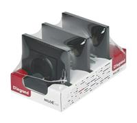 Niloé Step Enchufe Pack (Antracita, Colocar, IP20, 3 ud.)