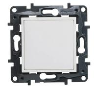Niloé Step Tapa para mecanismo (Blanco, Metal, Montaje en la pared)