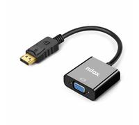 Nilox, Adaptador DisplayPort a VGA, Convertidor DP Macho a VGA Hembra