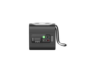 Nilox Air Pump NXOUTDOORPUMP, Compresor de Aire Portátil Eléctrico Recargable, Bomba Inflable Inflate/Deflate 22 PSI, Batería 5000 mAh, Pantalla LCD, Accesorios Compresor, para SUP Kayak Camping