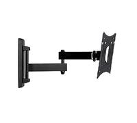 Nilox AMOM06116 - Soporte de pared para pantalla plana (30 kg, 25,4 cm (10"), 94 cm (37"), 50 x 50 mm, 200 x 100 mm, Negro)