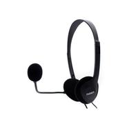 Nilox - AURICULARES DOBLE JACK CON MICROFONO PC